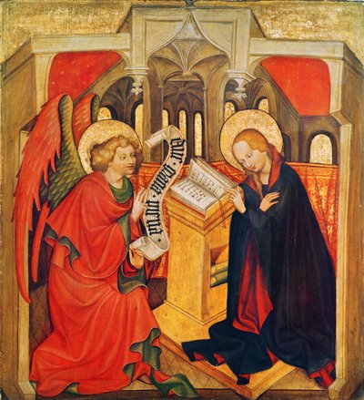The Annunciation, c.1430-50 by Master of the St. James Altarpiece